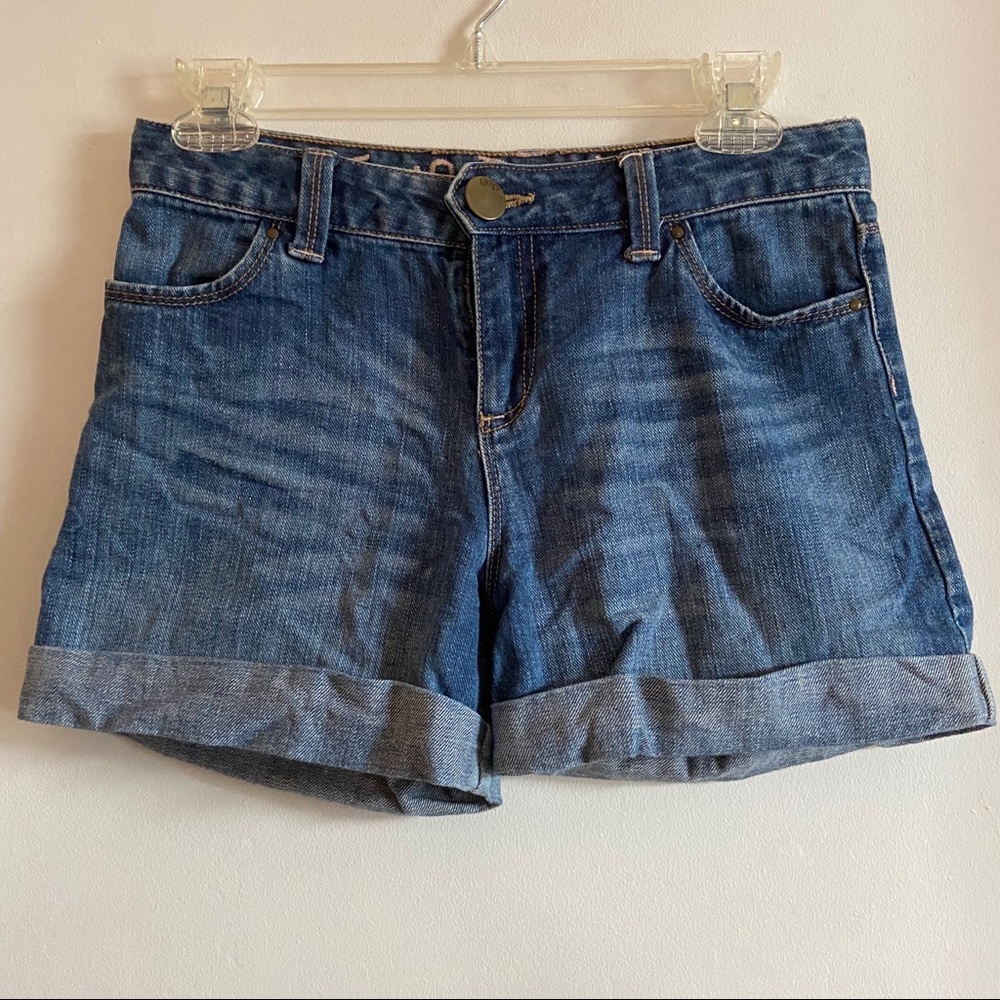 Girls GAP jean shorts - size 14